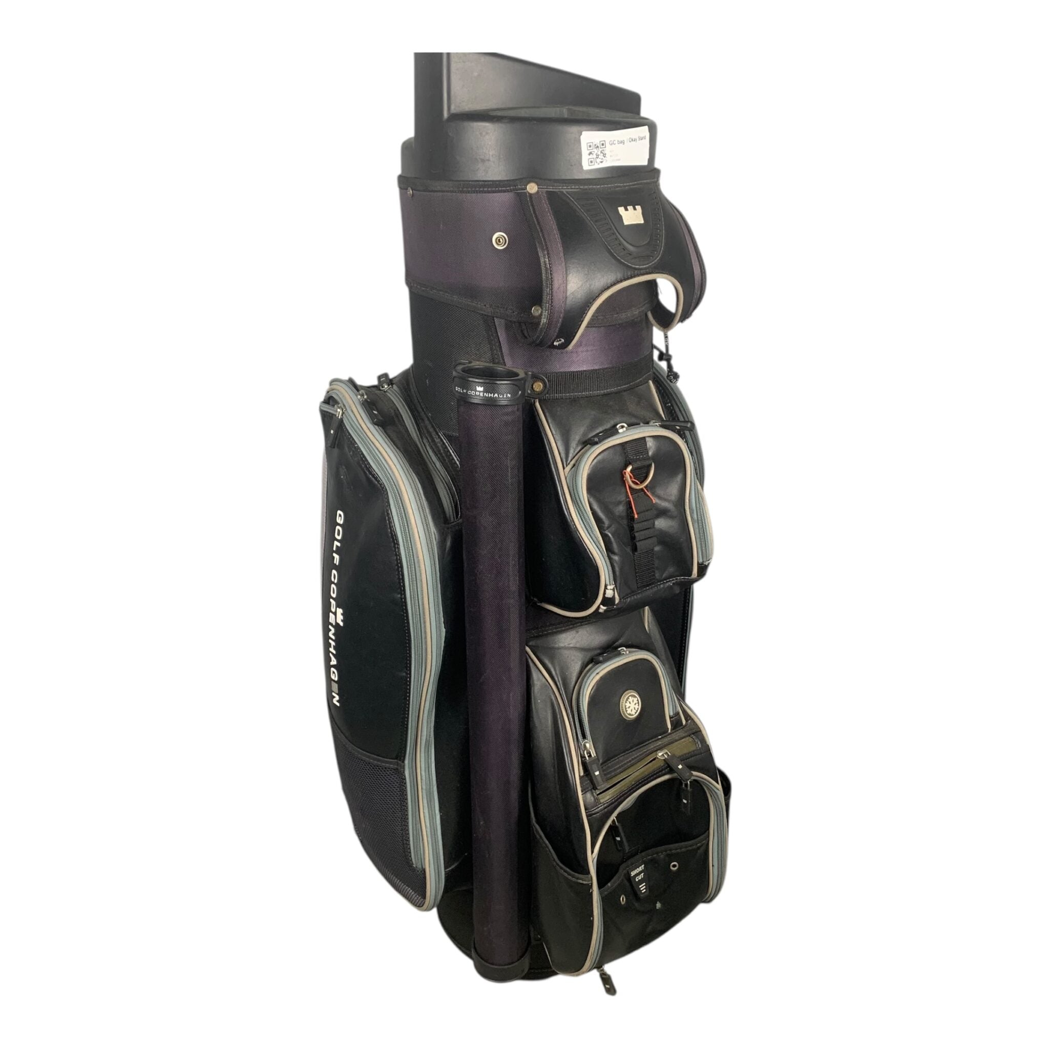 Golf Copenhagen Cartbag / Black / Divider-Top