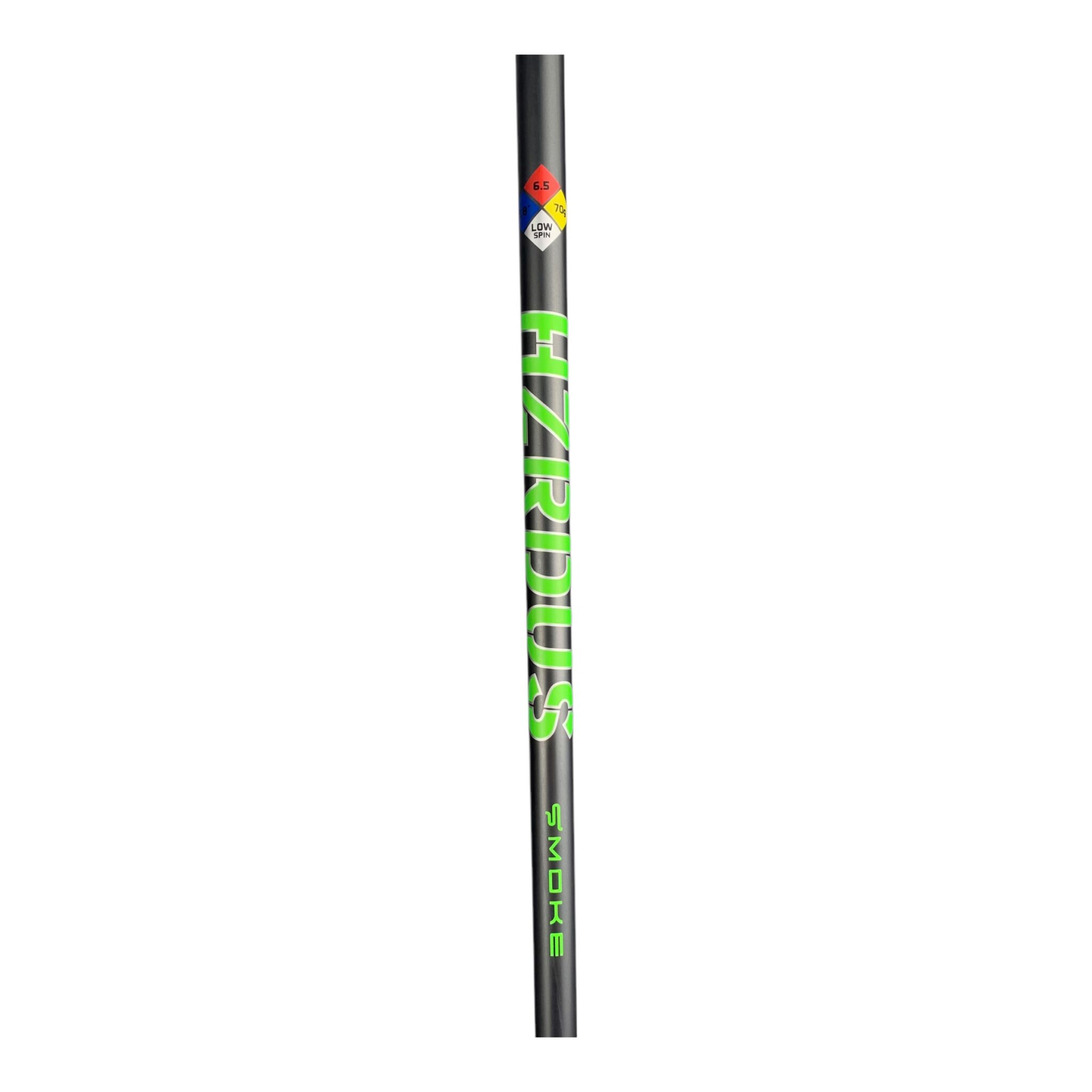 Taylormade Driver Skaft / Hrzdus Smoke Green 6.5 / Flex X-Stiff / 45,75" Std.