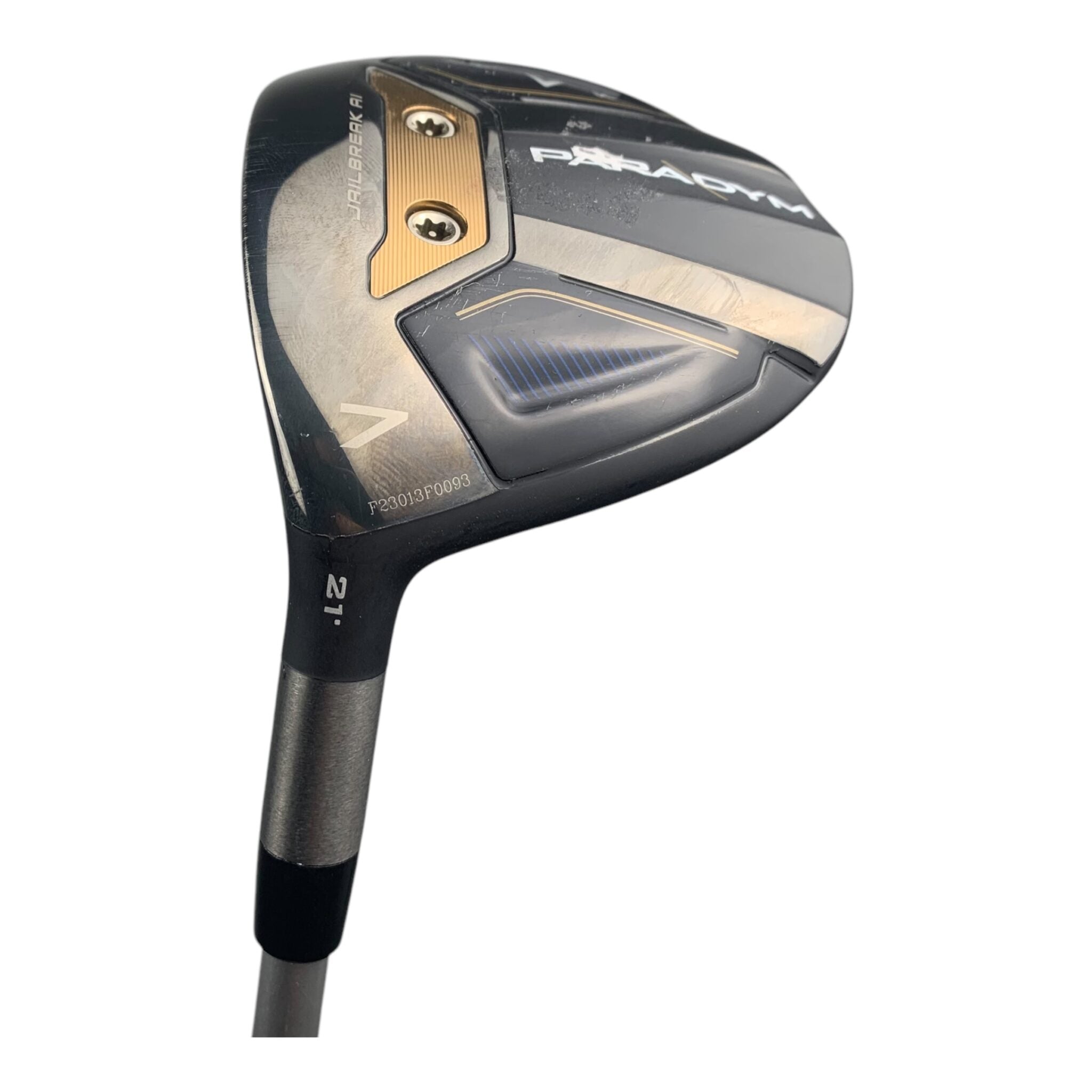 Callaway Paradym Fairway Wood / Flex A-flex / Grafit / #7/21 - Venstre