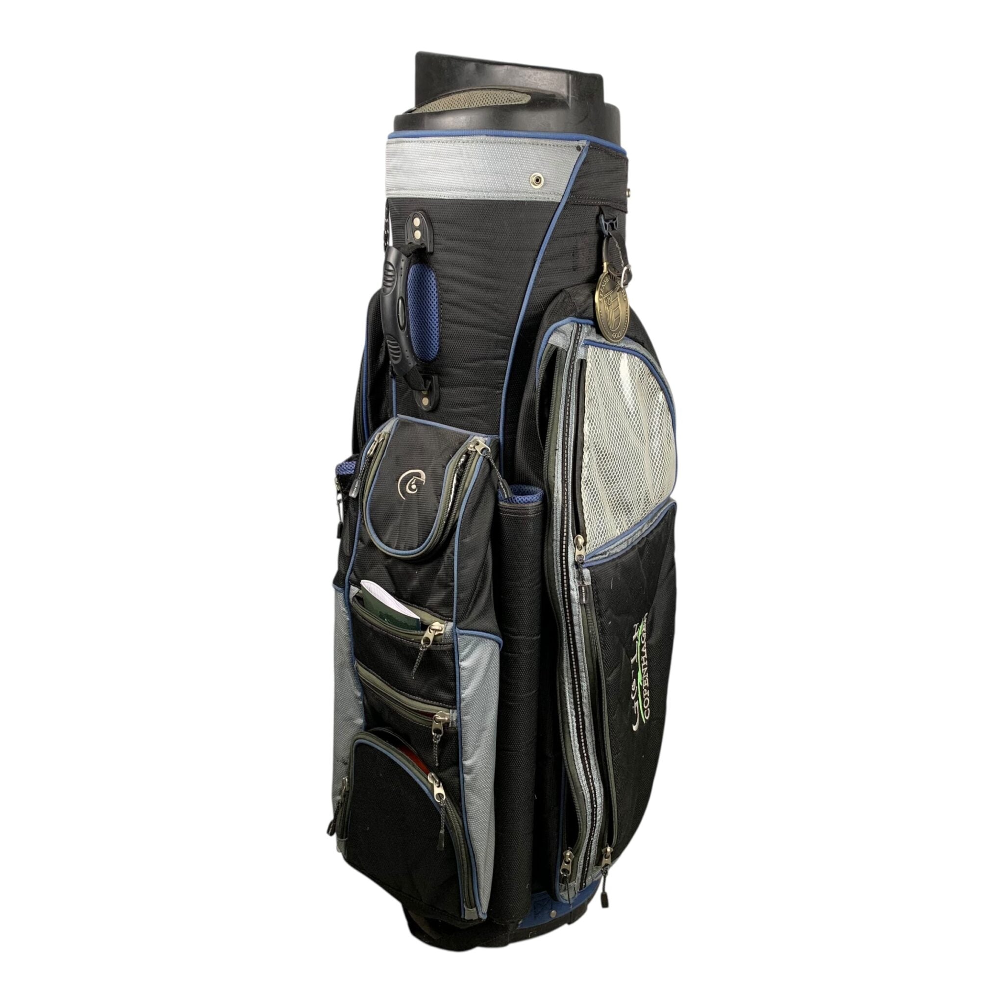 Golf Copenhagen Cart Bag / Black/Grey / 10-Rum