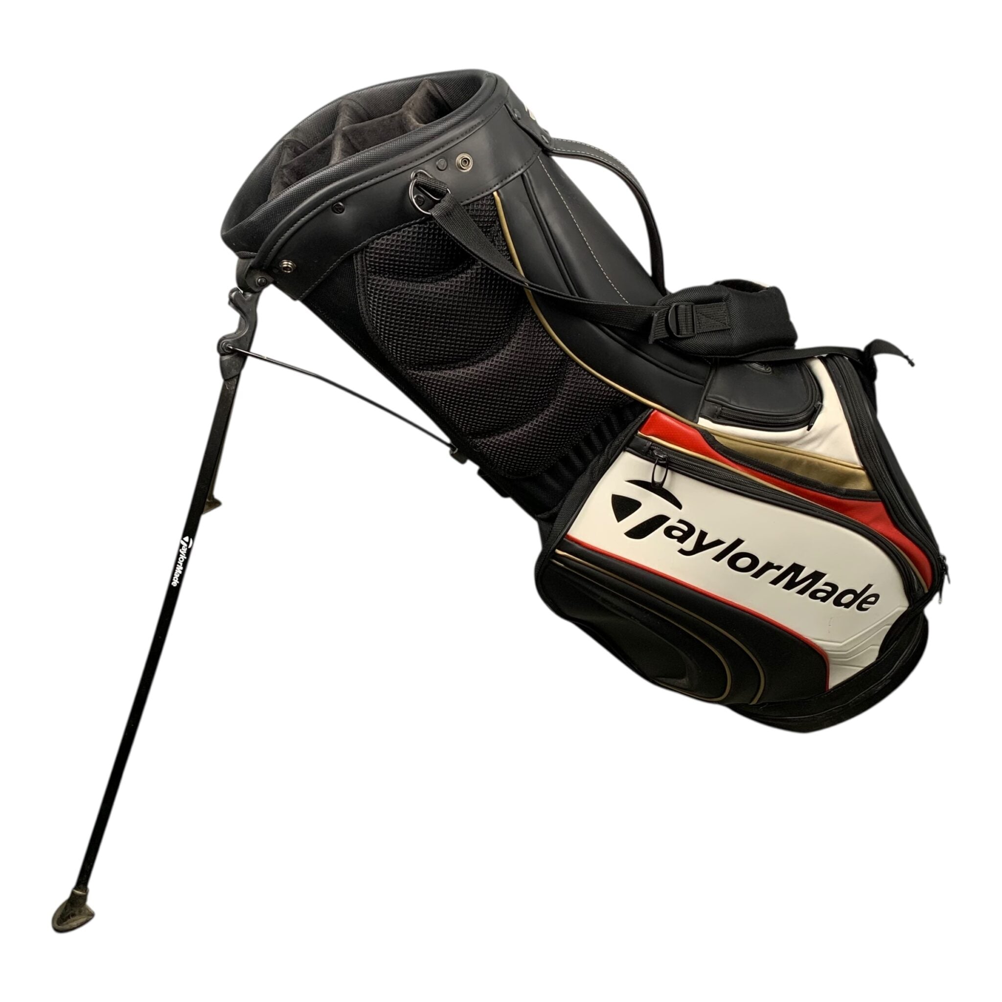 Taylormade Standbag / Black/Gold/White / 6-Rum