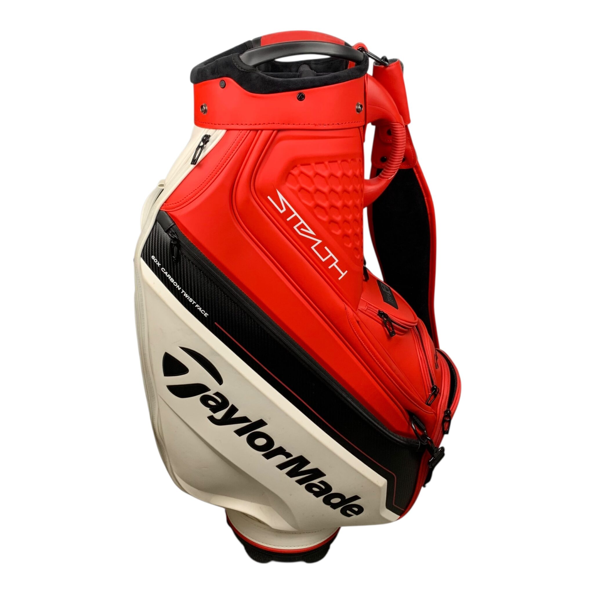 Taylormade Stealth Staffbag / White/Red / 6-Rum