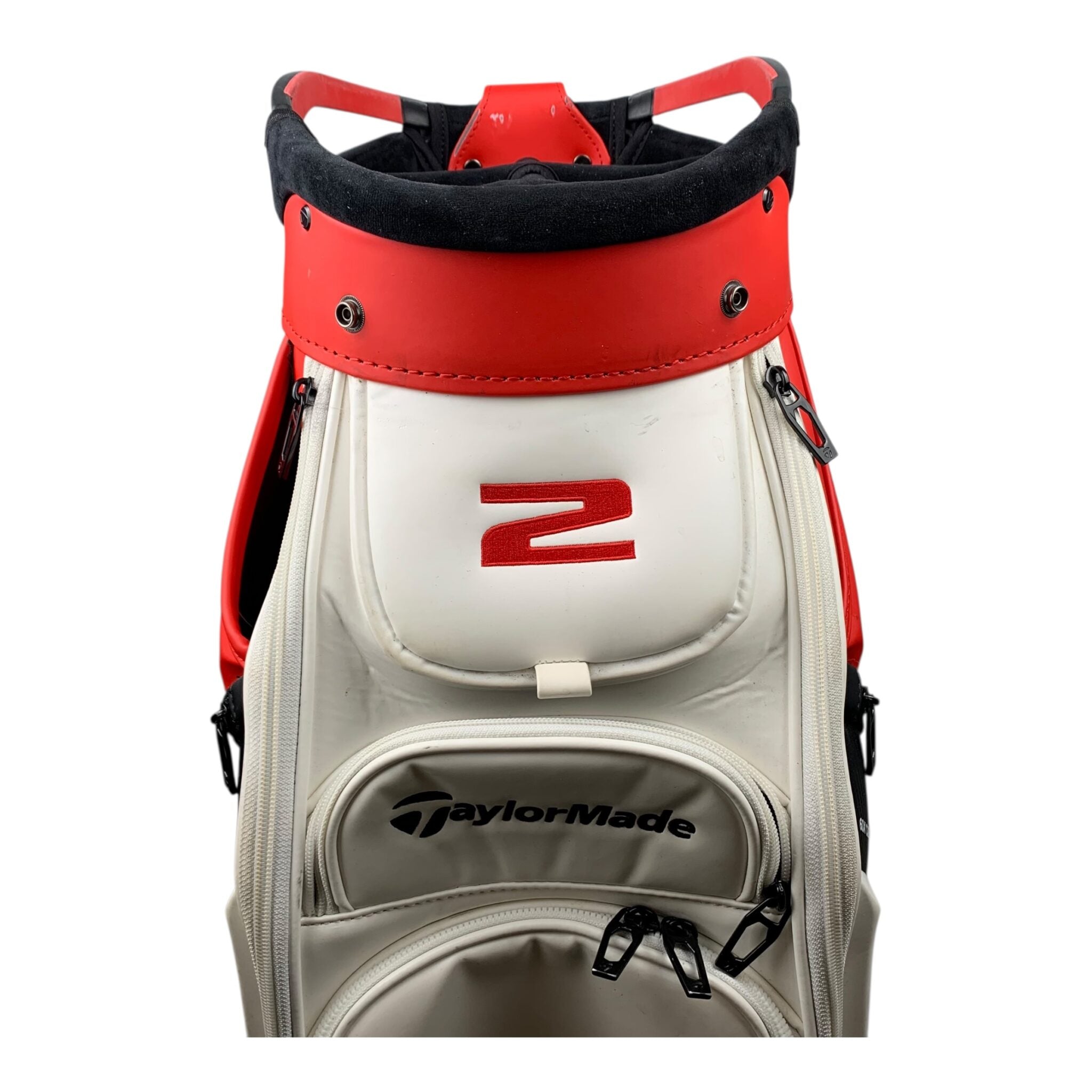 Taylormade Stealth Staffbag / White/Red / 6-Rum