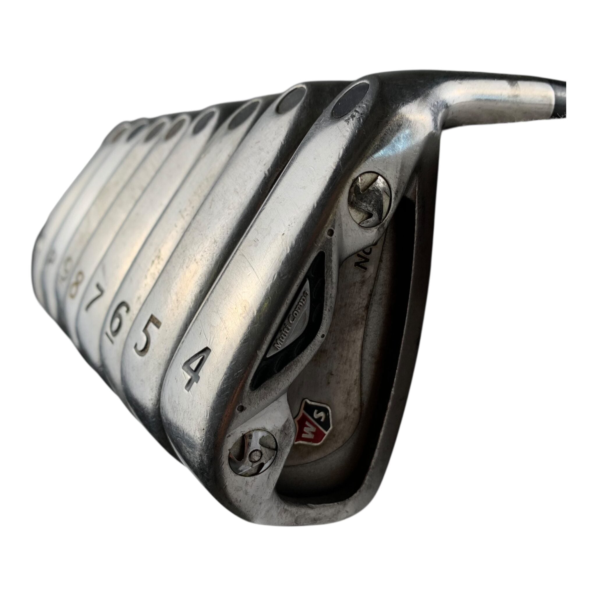 Wilson Staff Nc6 Jernsæt / Flex Regular / 4-SW  / Grafit