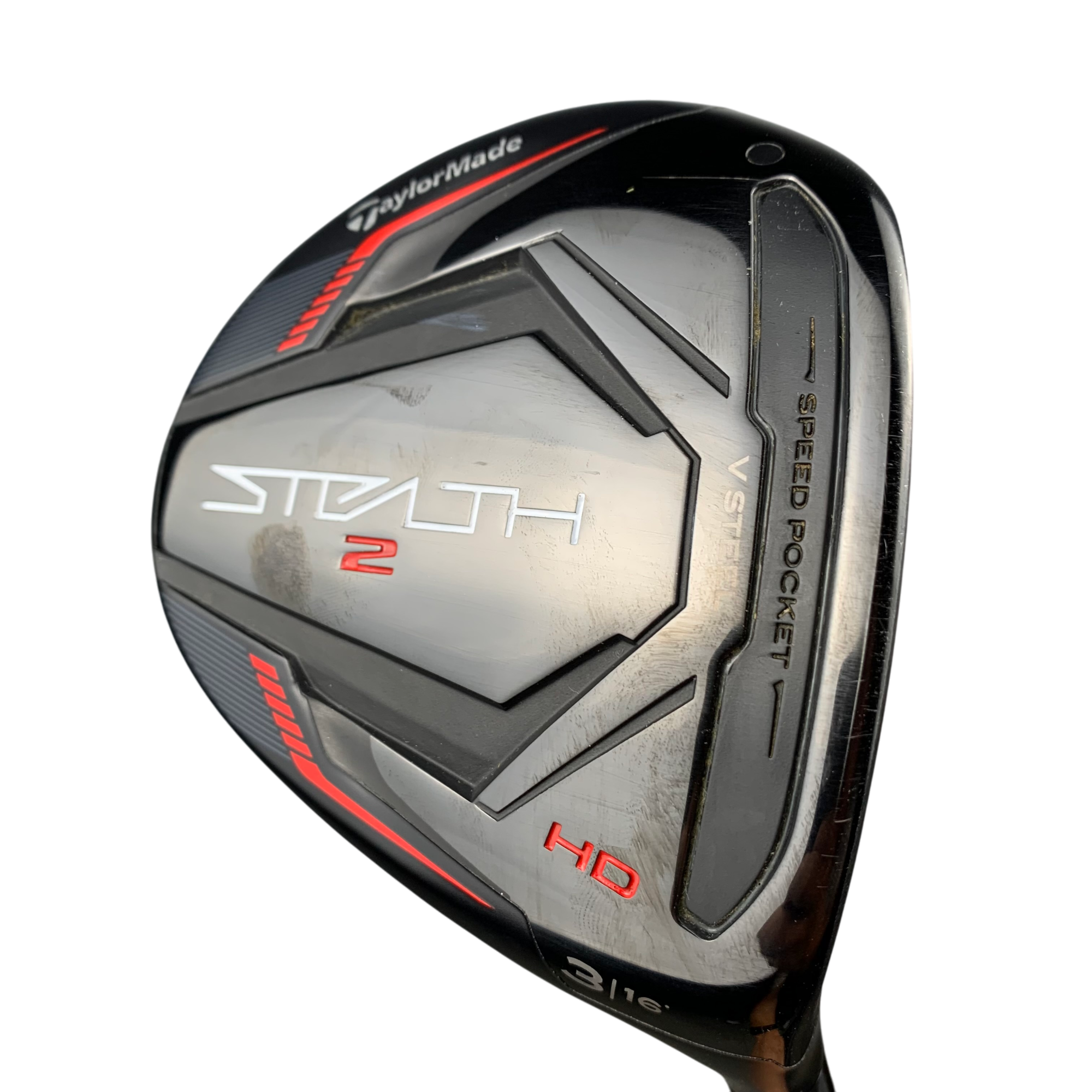 TaylorMade Stealth 2 HD Fairway Wood / Flex Regular / Grafit / #3/16 hovedbillede - brugt golf udstyr i god stand