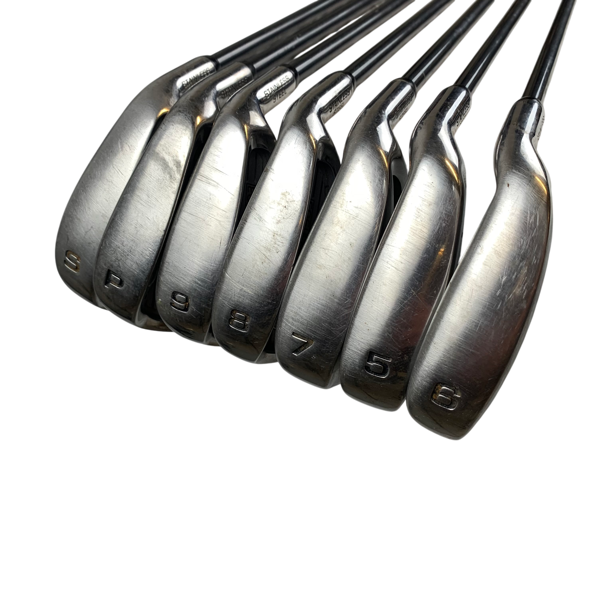 T CTX TS1903 Jernsæt / Flex Regular / 5-SW / Grafit galleri billede 2 - brugt golf udstyr i god stand