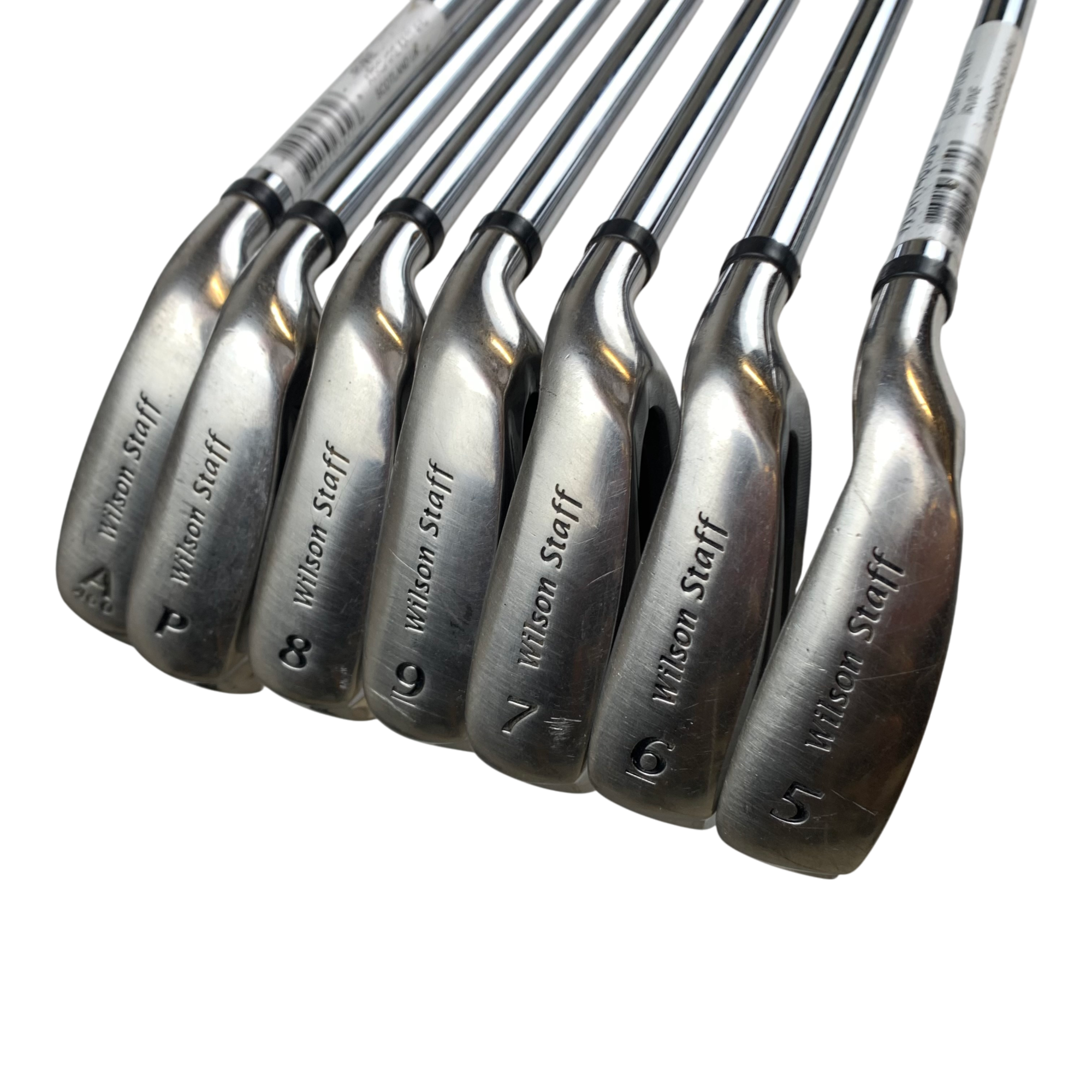 Wilson Staff DI9 Jernsæt / Flex Stiff / 5-A / Stål galleri billede 2 - brugt golf udstyr i god stand