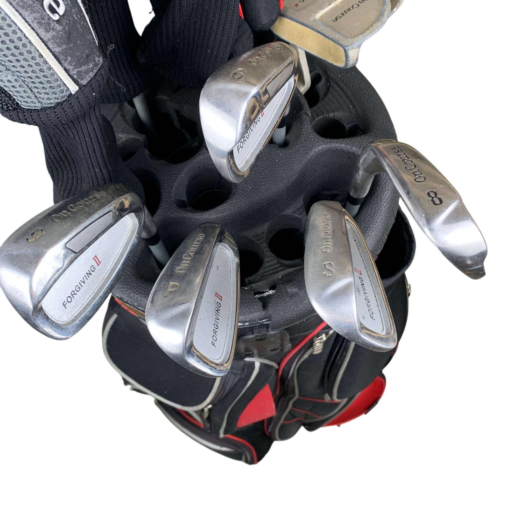 OnCourse Komplet Sæt M. Bag / Flex Ladies / Graphite galleri billede 3 - brugt golf udstyr i god stand