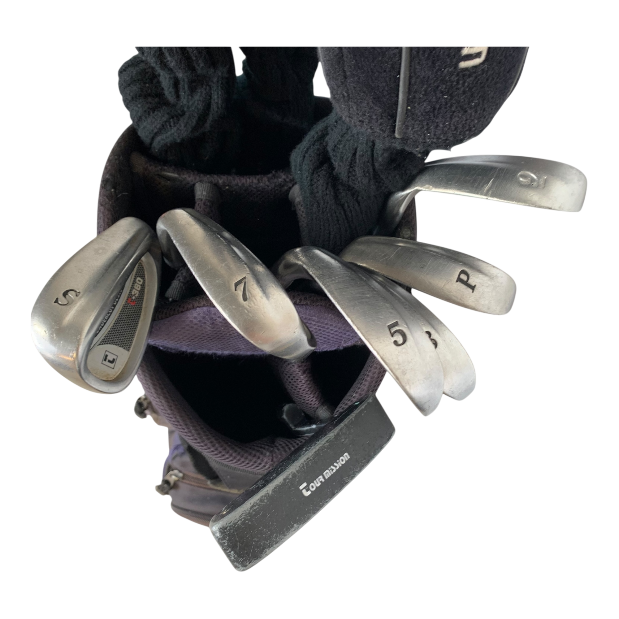 Tour Mission Komplet Sæt M. Bag / Flex Regular / Graphite galleri billede 3 - brugt golf udstyr i god stand